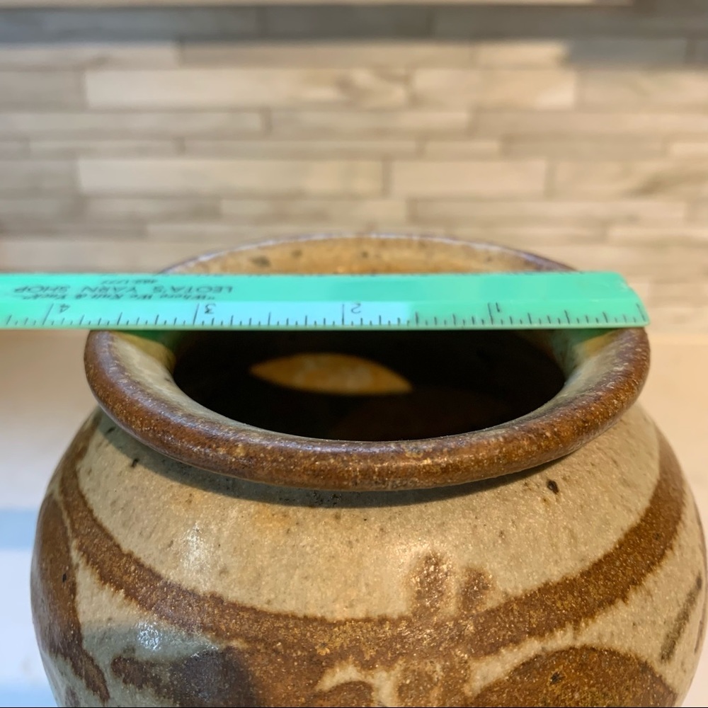 Studio Pottery Stoneware Vase - Picture 3 of 12